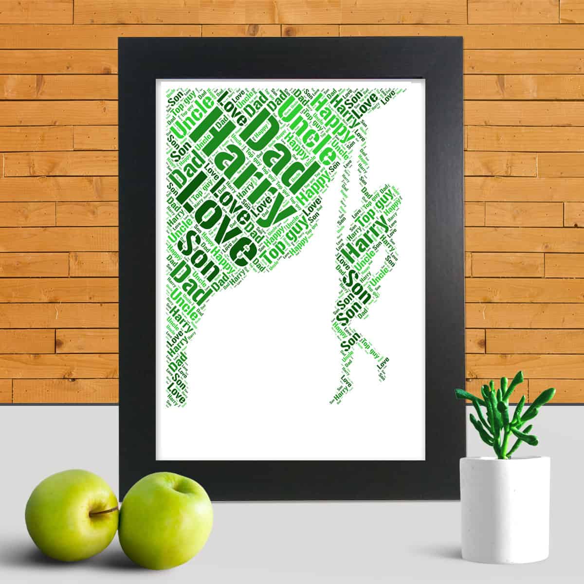 Climber Custom Print – Personalised Word Art Design - Image 3