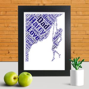 Personalised Climber word art