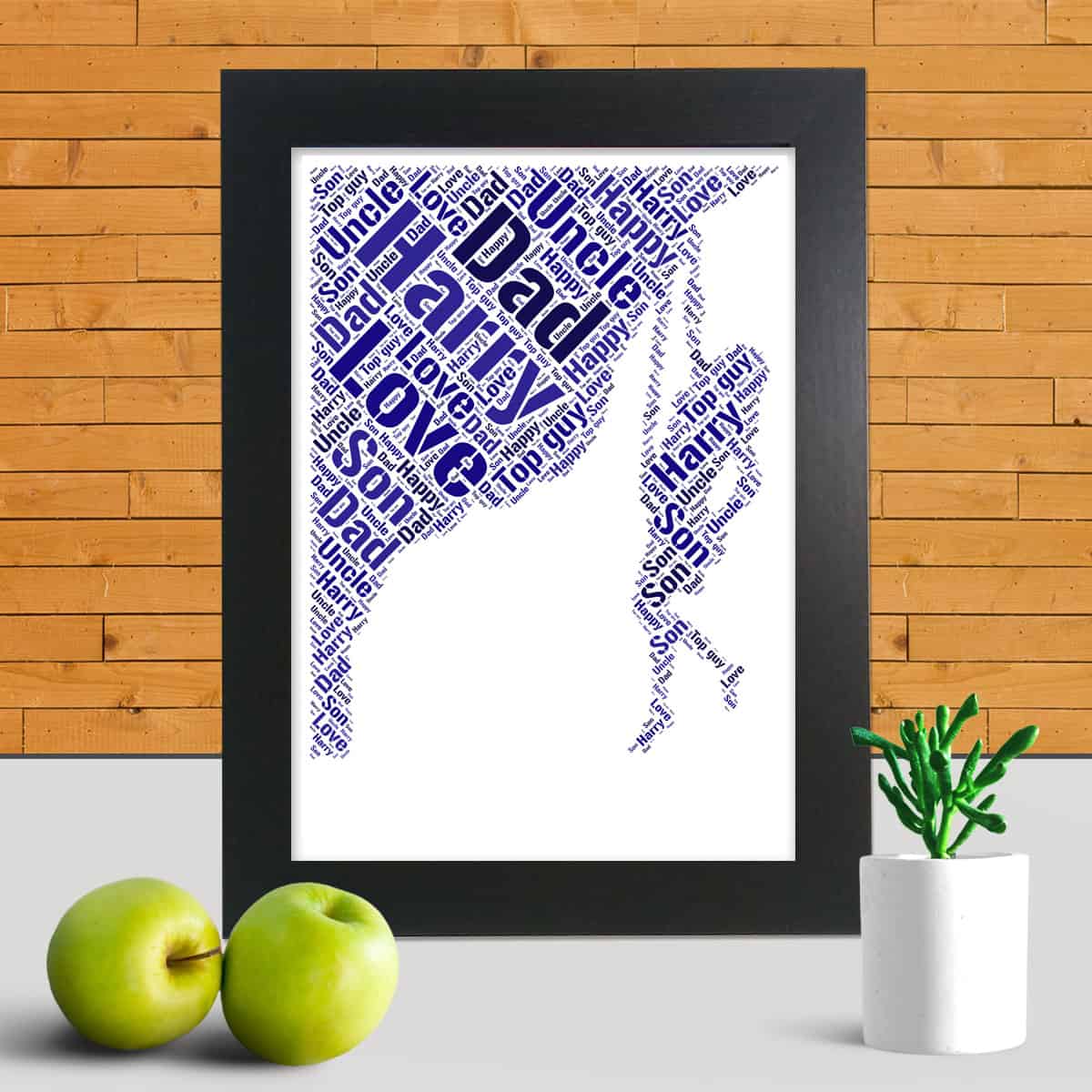 Personalised Climber word art