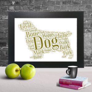 Clumber Spaniel personalised gift