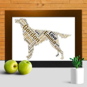 Personalised Irish Setter