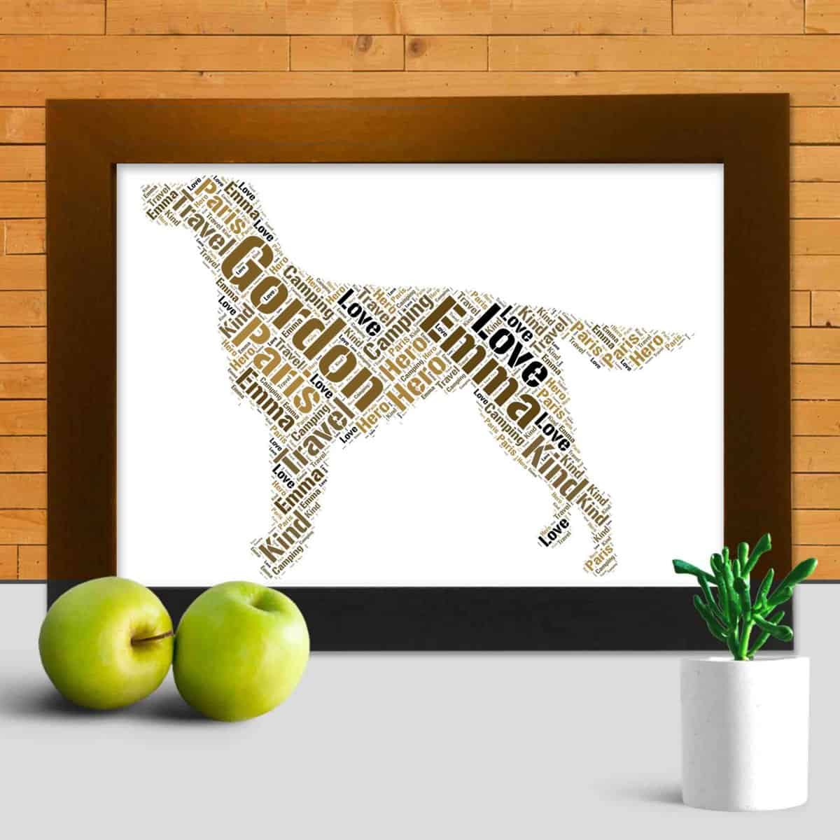 Personalised Irish Setter