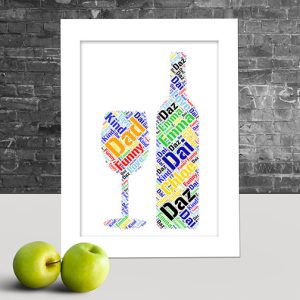Personalised Wine glass