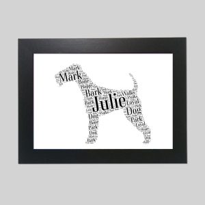 personalised american staffordshire terrier