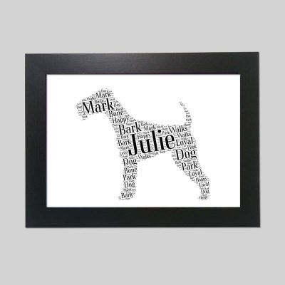 personalised american staffordshire terrier