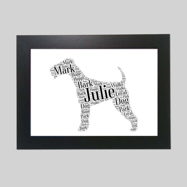 personalised american staffordshire terrier