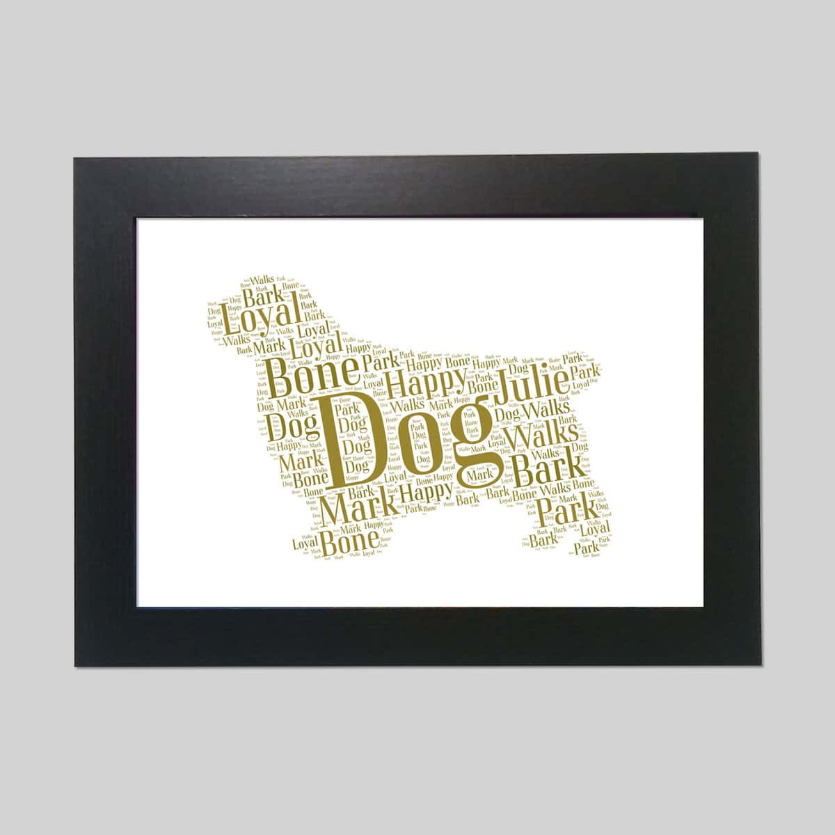 Personalised Clumber Spaniel