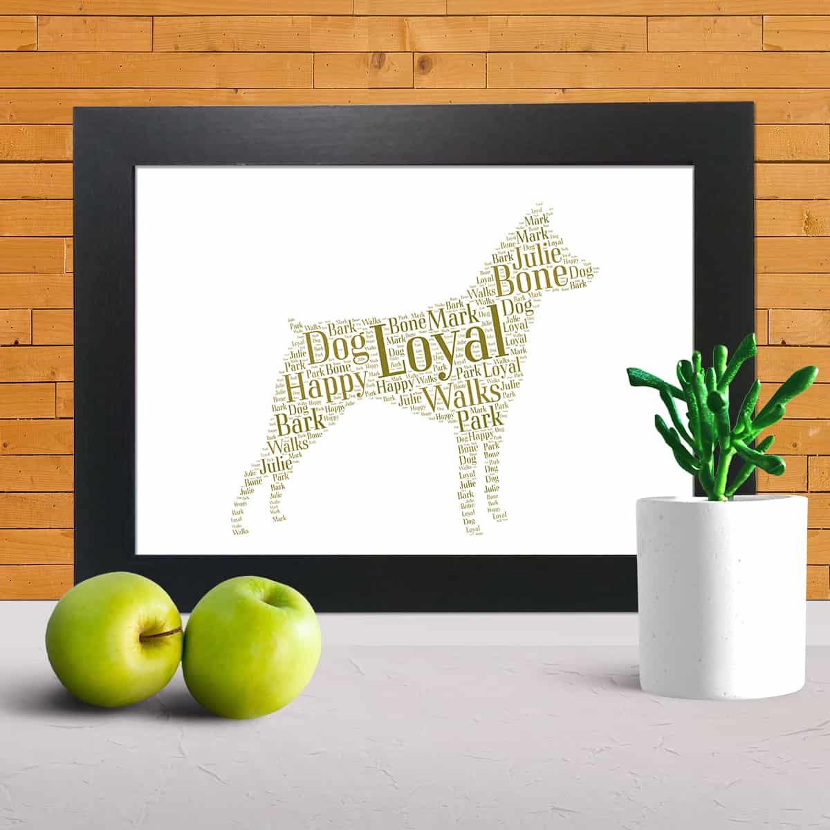 Miniature Pinscher word art print