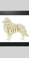 Personalised Shetland Sheepdog