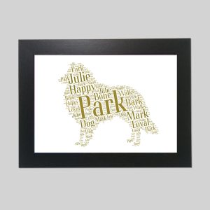 Personalised Shetland Sheepdog