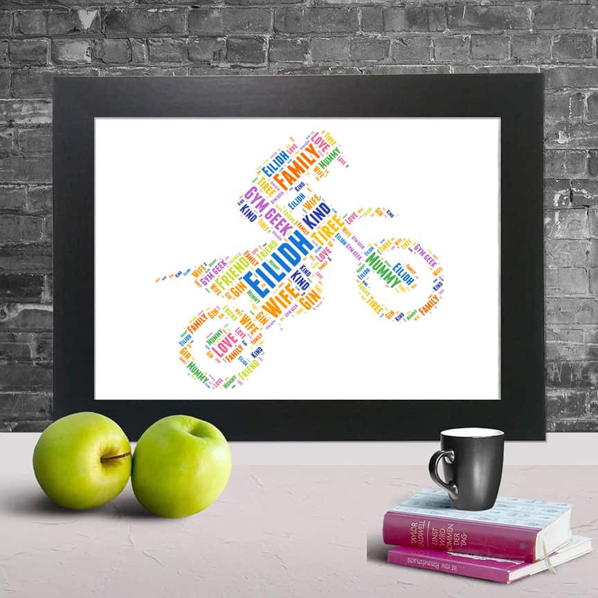 motocross word art