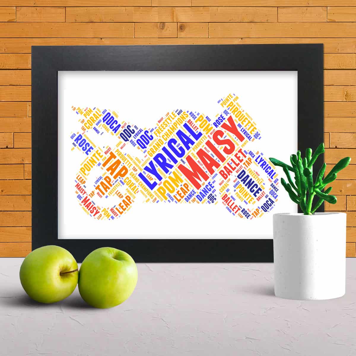 bike word art