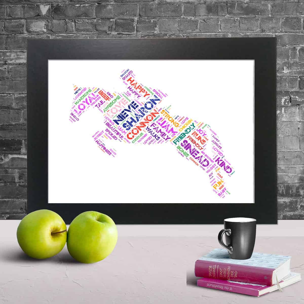 Customised Horse Riding Print – Personalised Word Art Gift - Image 3