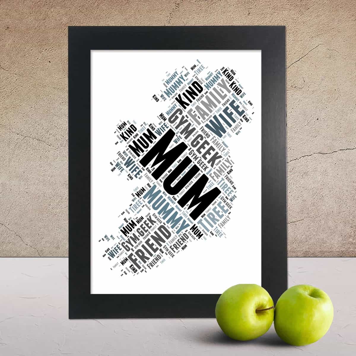 Personalised Ireland Name Print – Custom Word Art - Image 3