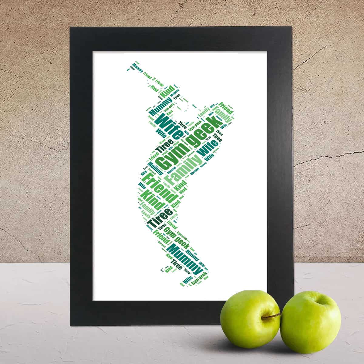 Customised Trumpet Print – Personalised Word Art Gift - Image 2