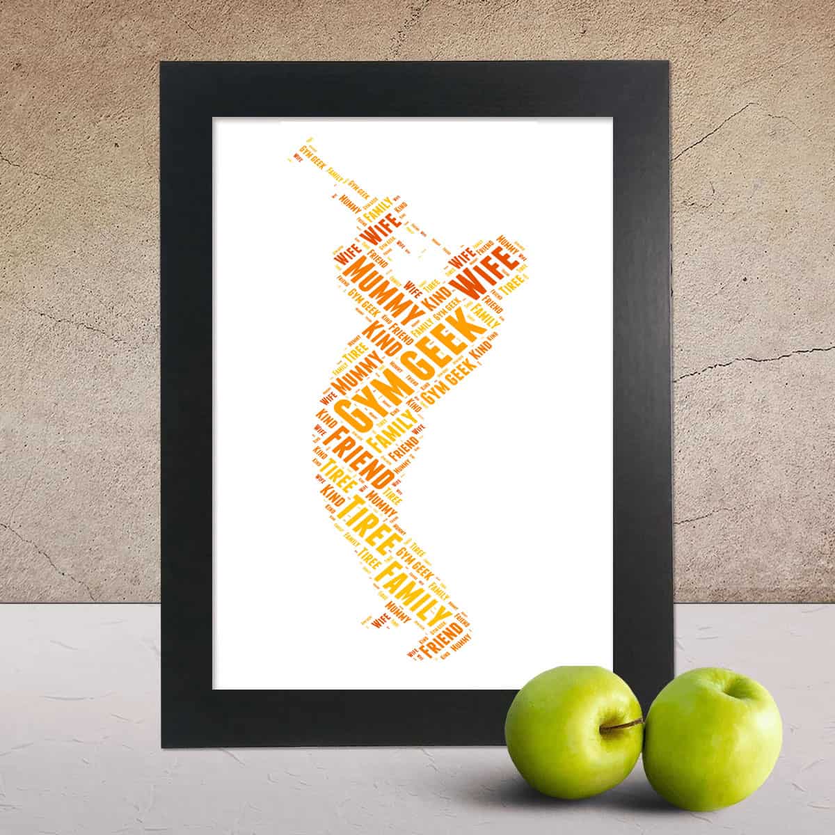 Customised Trumpet Print – Personalised Word Art Gift - Image 3