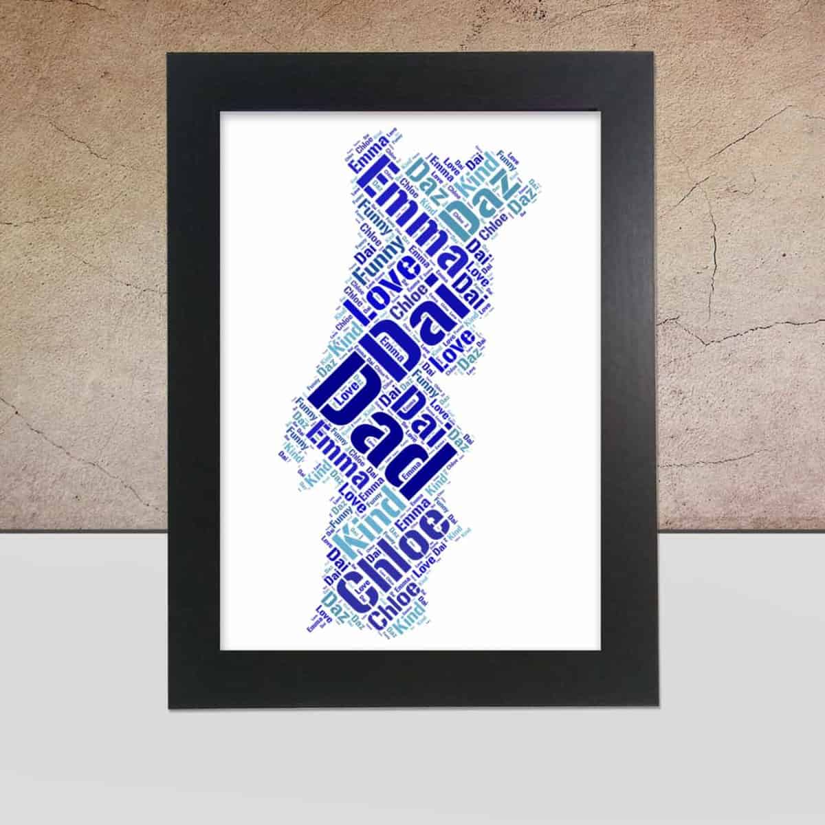 Personalised Portugal Word Art Gift – Made For You - Image 3