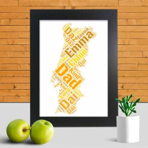 Personalised Portugal word art