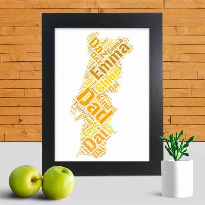 Personalised Portugal word art
