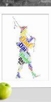 Personalised piper word art