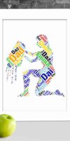 Personalised Aquarius word art
