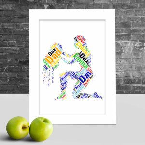 Personalised Aquarius word art