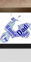 Personalised Moped word art