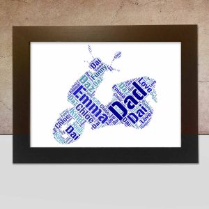 Personalised Moped word art