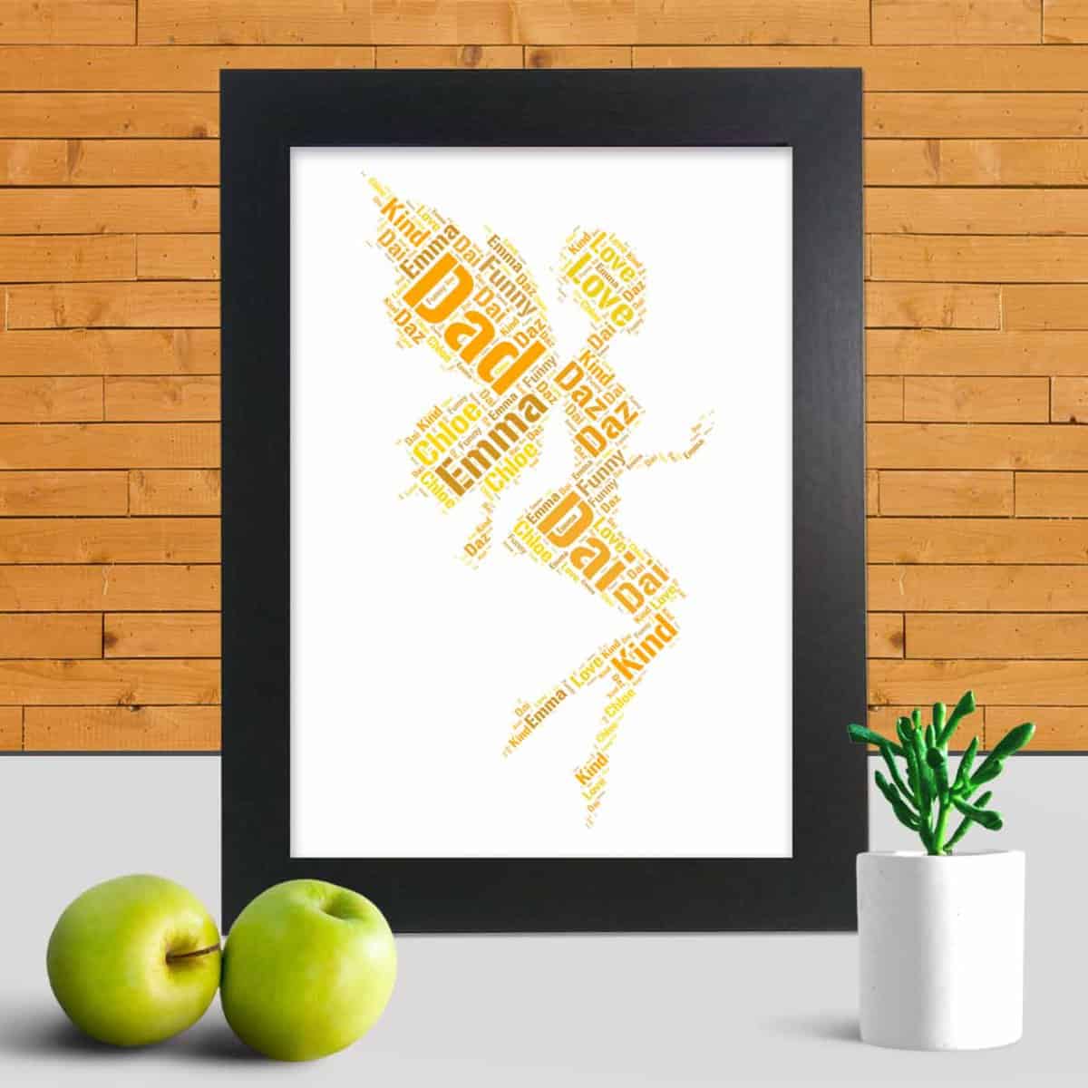 Personalised Fairy Word Art – Customised With Your Words - Image 3