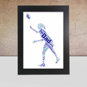 Personalised Badminton word art