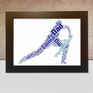 Personalised Cricket word art