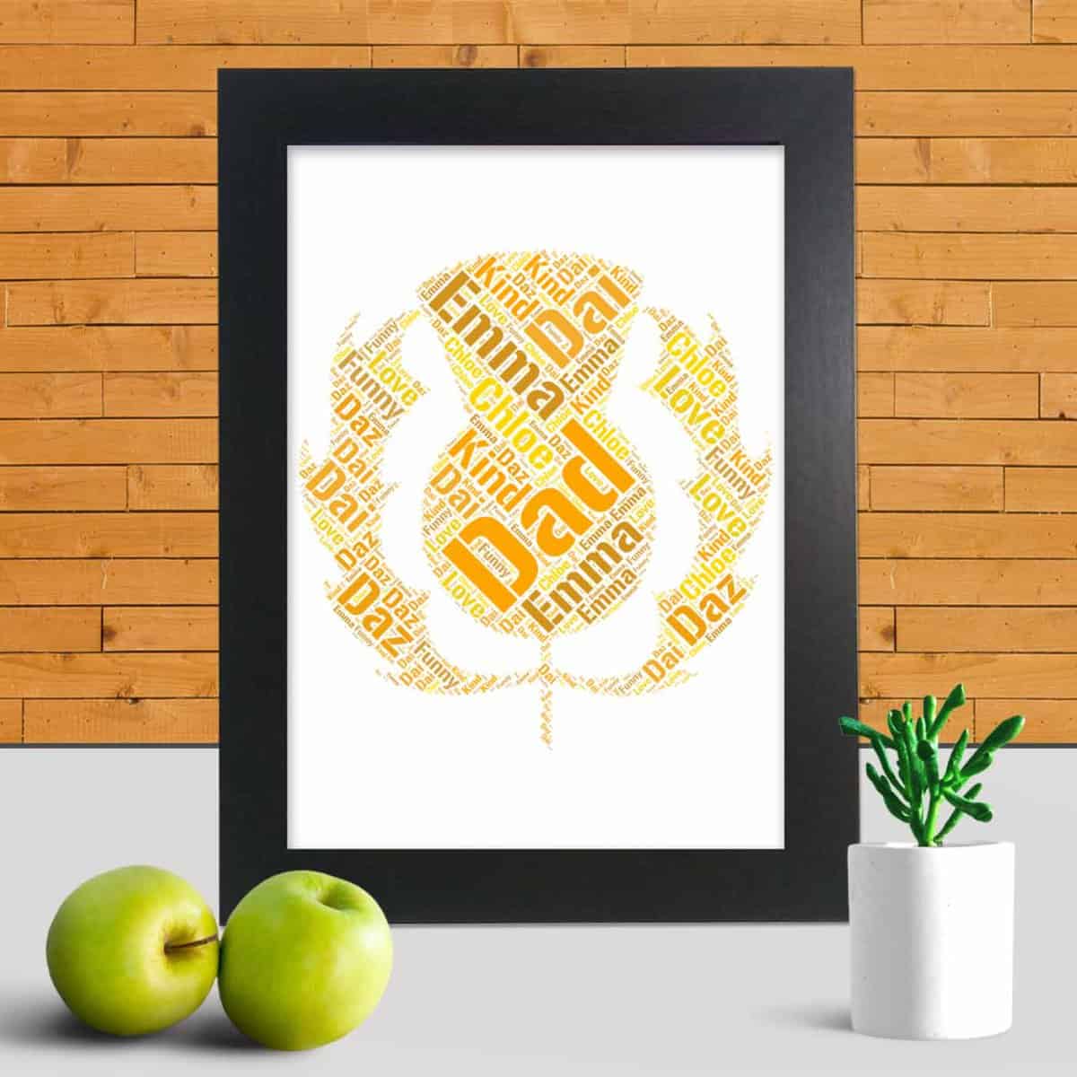 Personalised Thistle Gift – Add Your Names & Words - Image 3