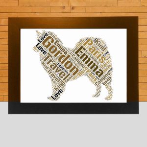 Personalised American Eskimo Dog