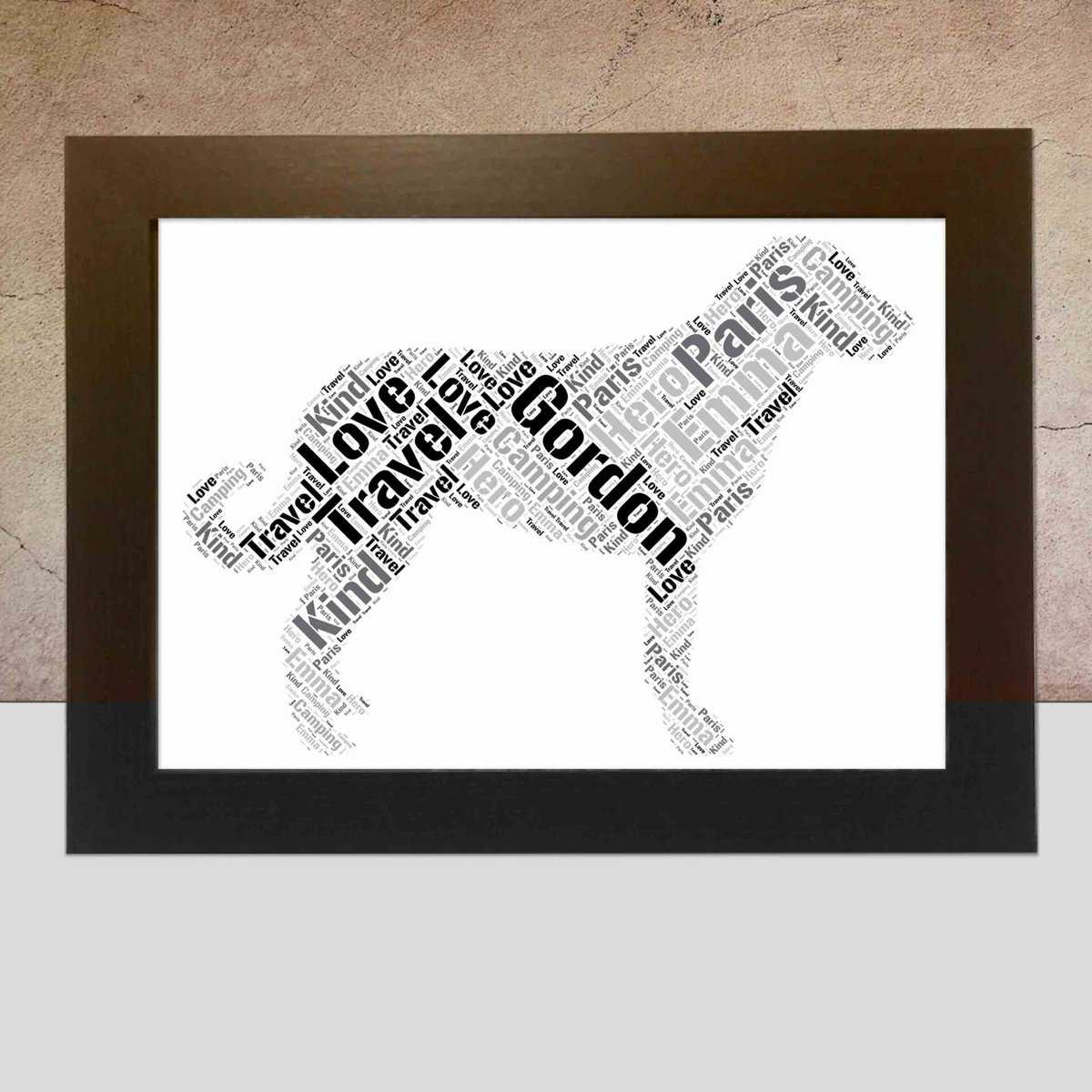 Anatolian Shepherd Personalised Word Art – Custom Made Print - Image 3