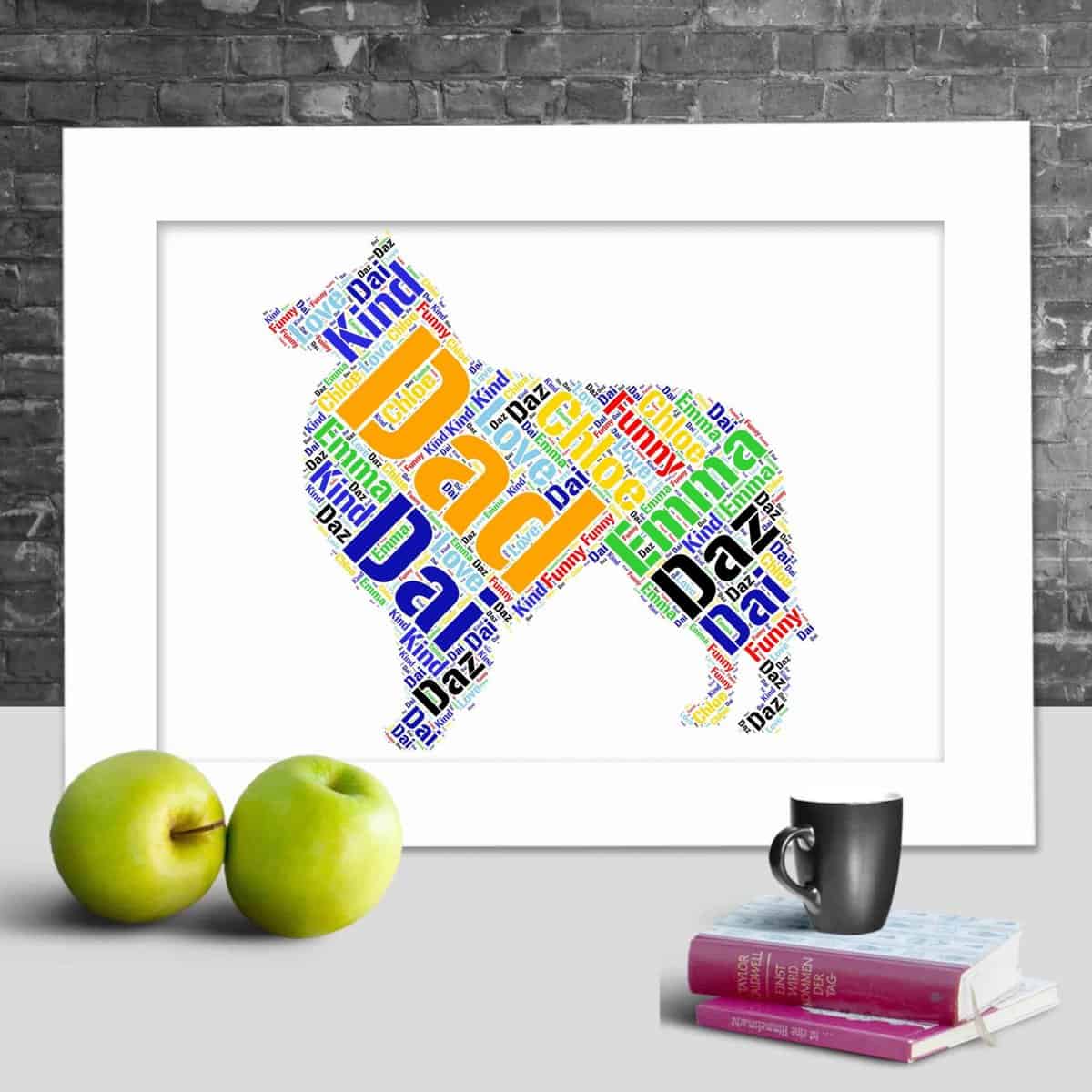 Custom Belgian Tervuren Word Art – Personalised With Your Own Words - Image 2