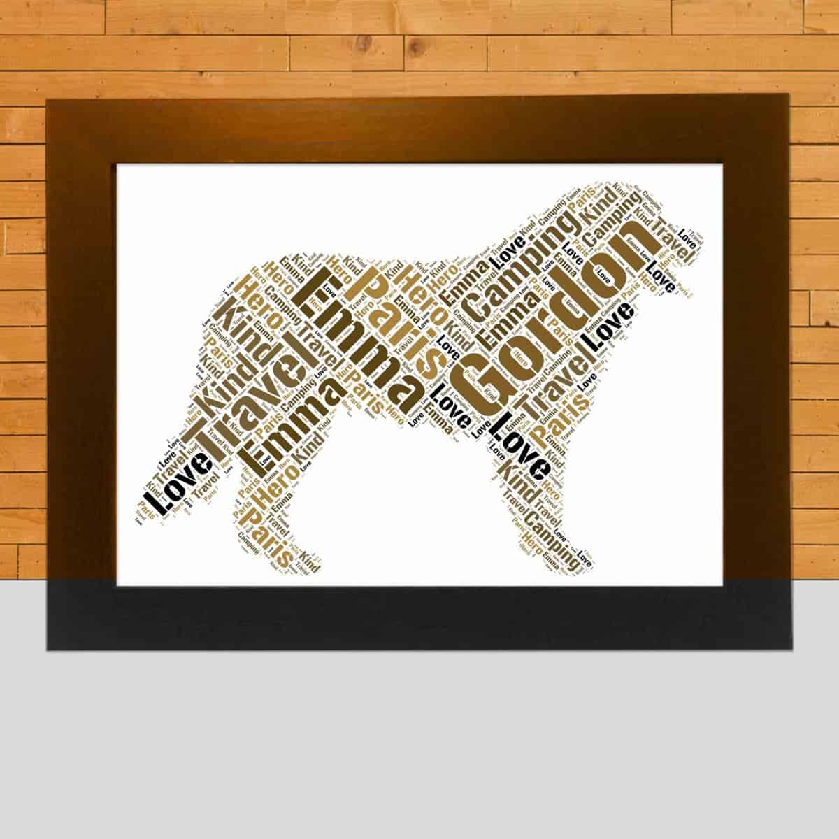 Personalised Bernese Mountain Dog Gift – Add Your Names & Words - Image 3