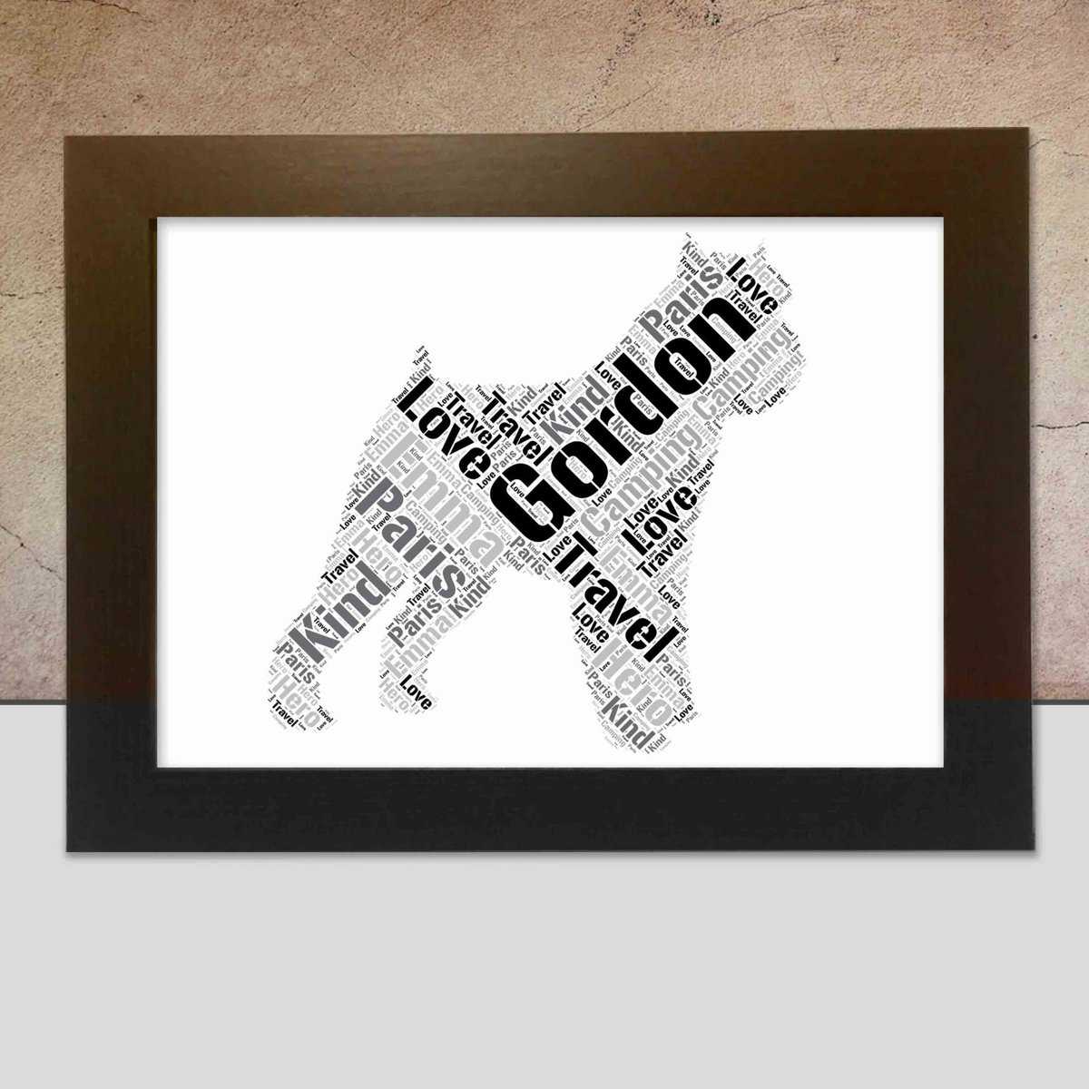 Personalised Brussels Griffon Gift – Add Your Names & Words - Image 3