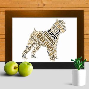 Personalised Brussels Griffon