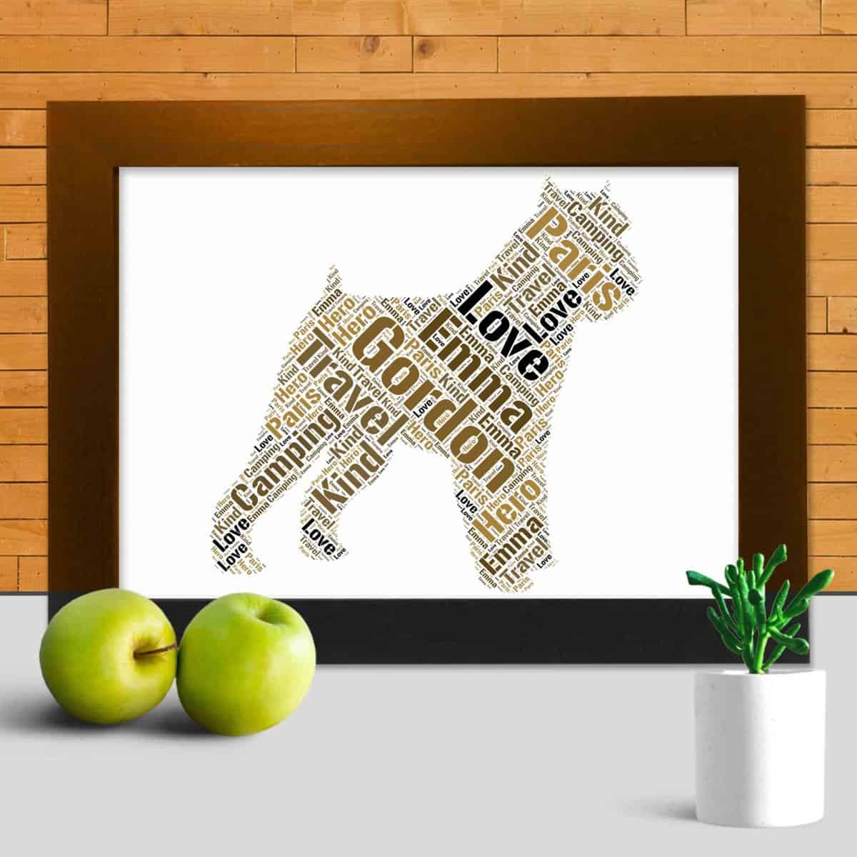 Personalised Brussels Griffon
