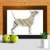Personalised Bull Terrier word art
