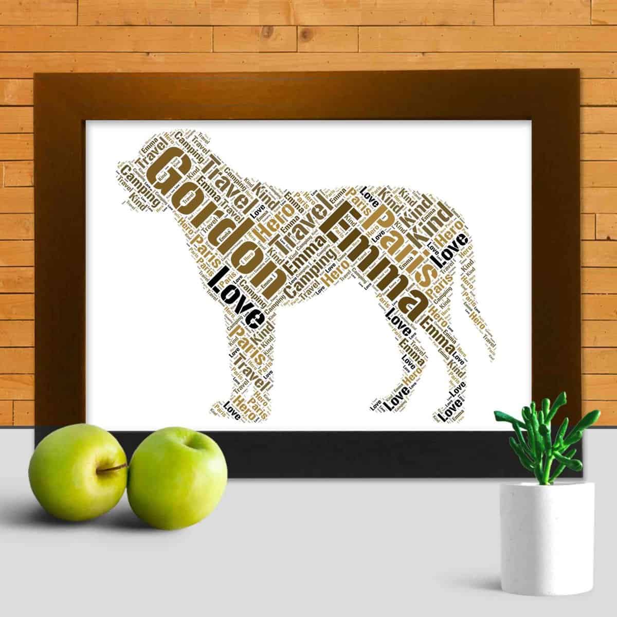 Personalised Bullmastiff