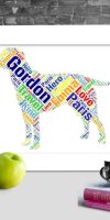 Personalised Chesapeake Bay Retriever