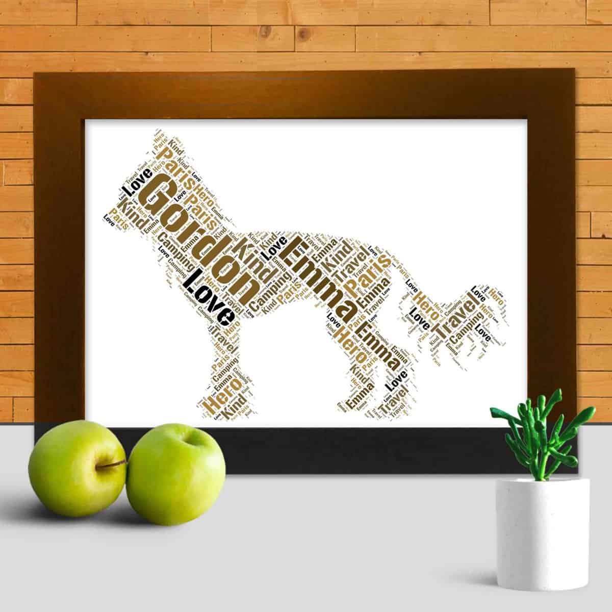 Personalised Chinese Crested Dog