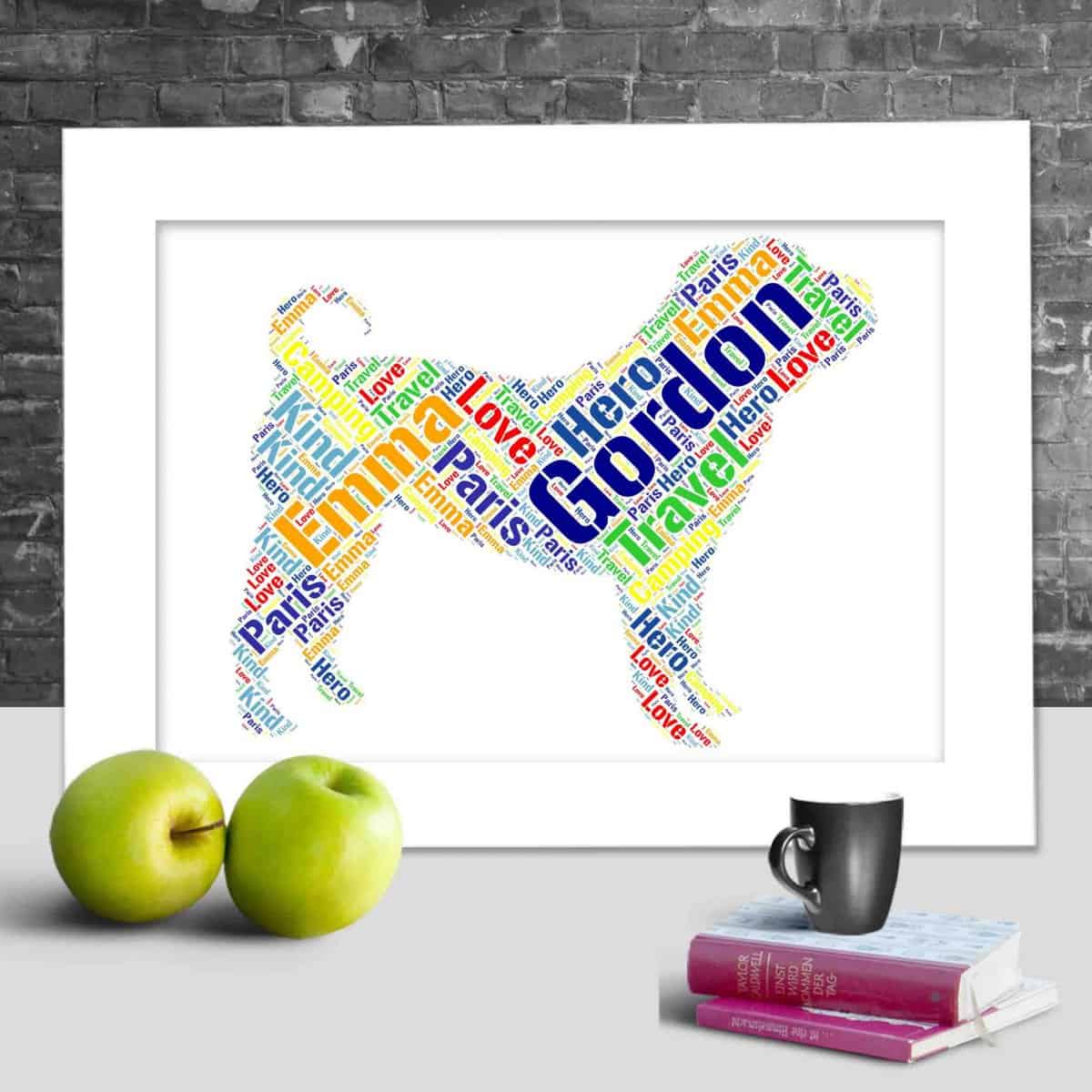 Personalised Chinese Shar-Pei
