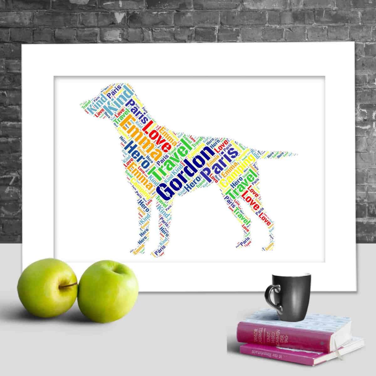 Personalised Curly-Coated Retriever