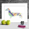 Personalised Dachshund Miniature