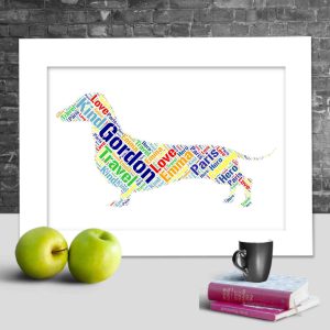 Personalised Dachshund Miniature