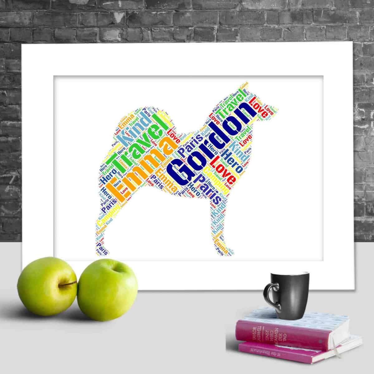 Personalised Finnish Spitz Word Art Gift – Made For You - Image 2