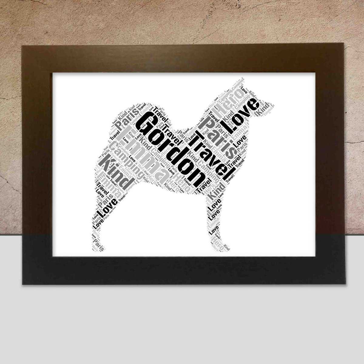 Personalised Finnish Spitz Word Art Gift – Made For You - Image 3