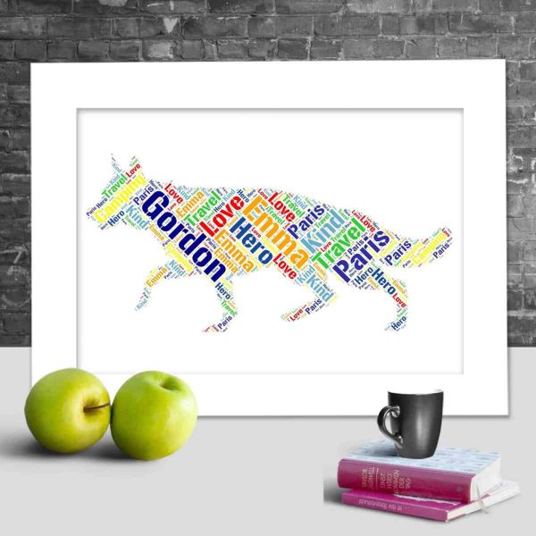 Personalised German Shepherd